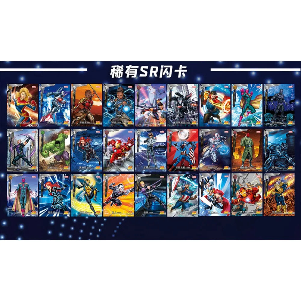 Boîte Cartes à Collectionner Avengers - Édition Deluxe