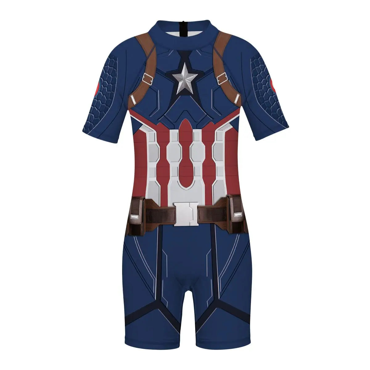 Combinaison Enfant Avengers Captain America - Sangles Marron