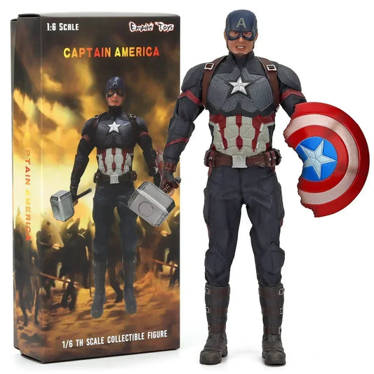 Figurine Avengers Captain America - Édition Dorée 1/6