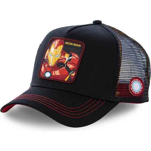 Casquette Iron Man - Noire et Rouge