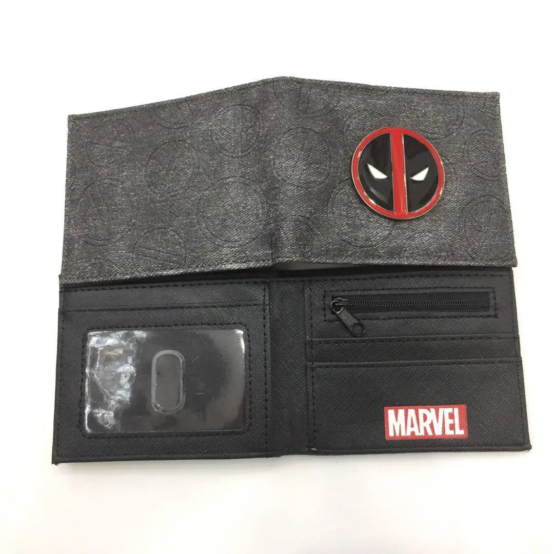 Porte-Monnaie Avengers Deadpool - Bicolore Gris Feutré Marvel