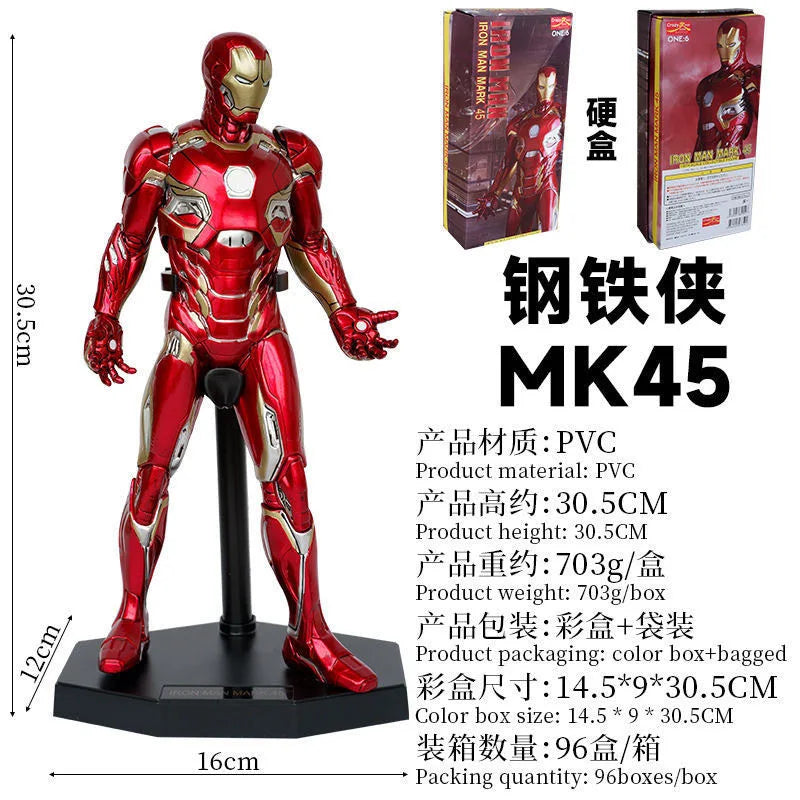 Figurine Statue Iron Man MK45 - PVC 30cm