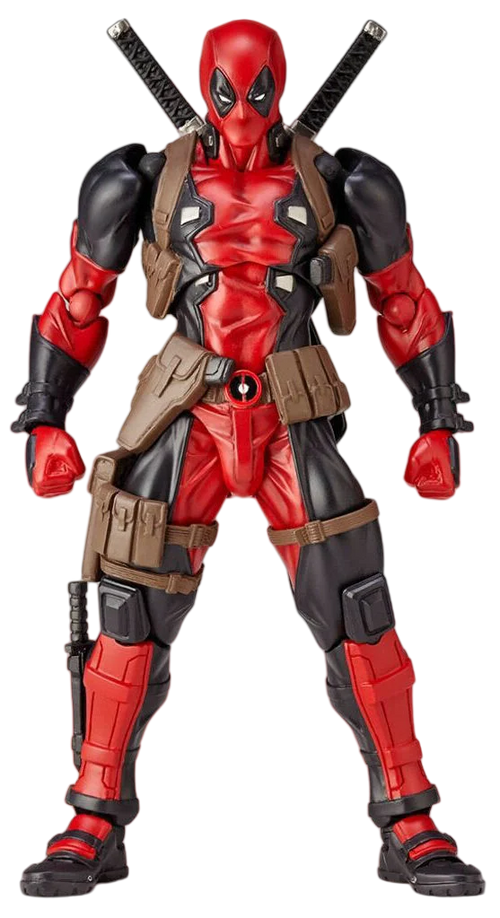 Figurine Deadpool - Tenue Rouge et Noire