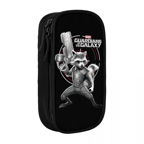 Trousse Avengers Rocket Raccoon - Guardians Galaxy Noir Blanc