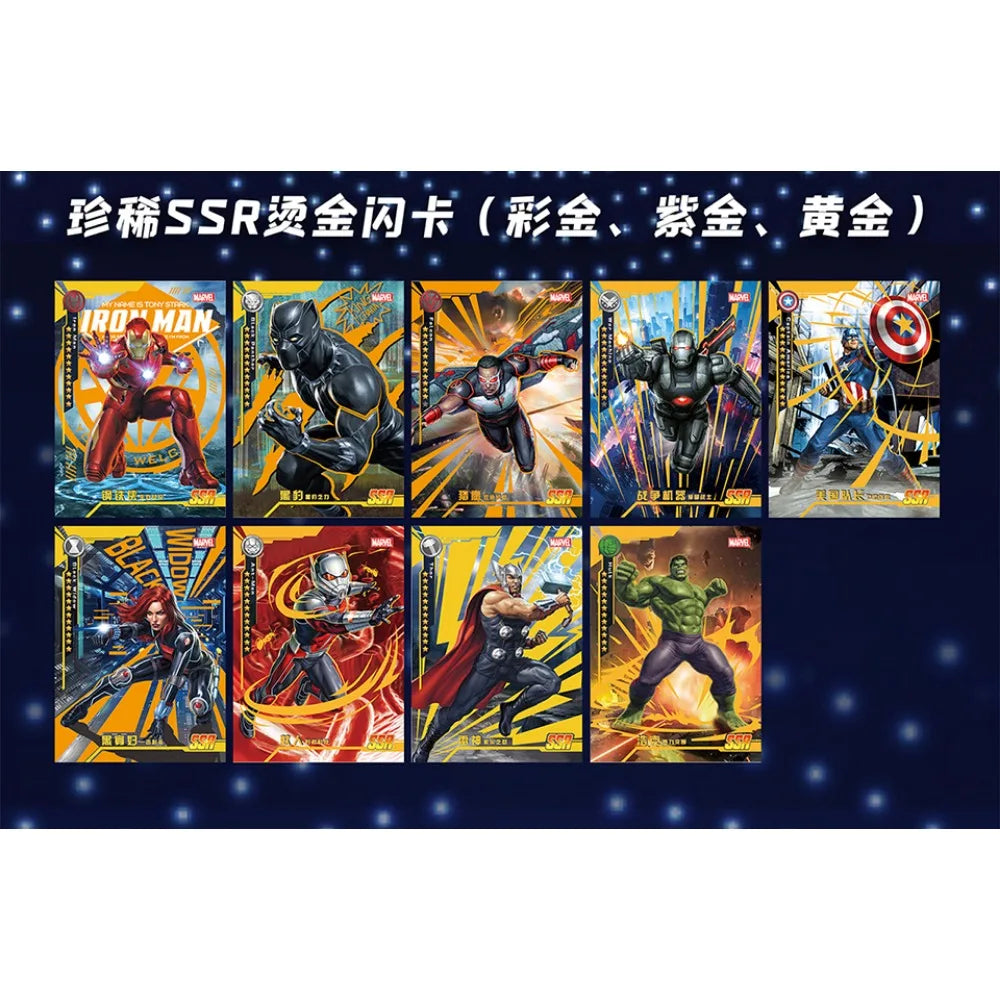 Boîte Cartes à Collectionner Avengers - Édition Deluxe