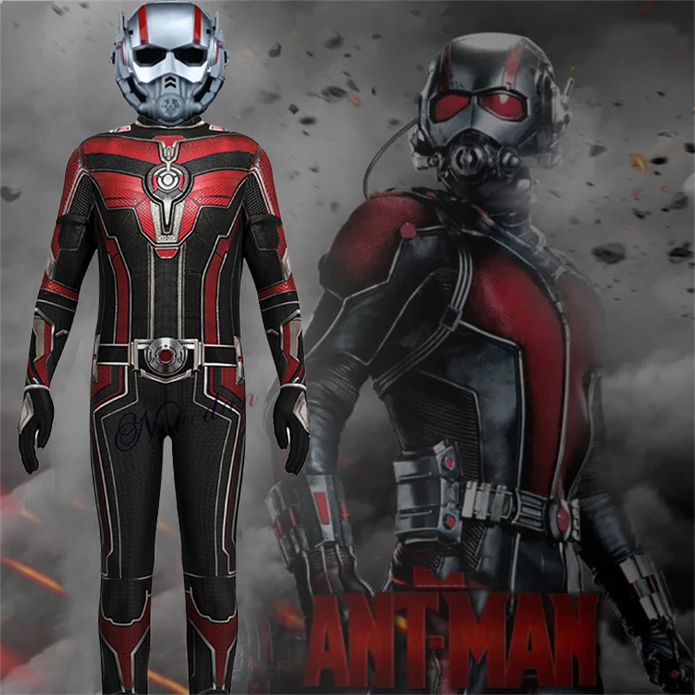 Déguisement Ant-Man - Combinaison Rouge et Noire avec Masque