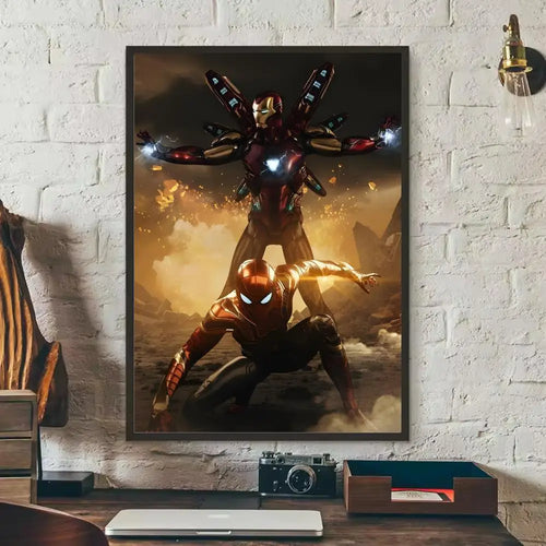 Sticker Iron Man - Scène d'Action
