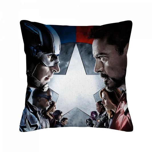 Housse de Coussin Avengers Groupe - Poster Civil War