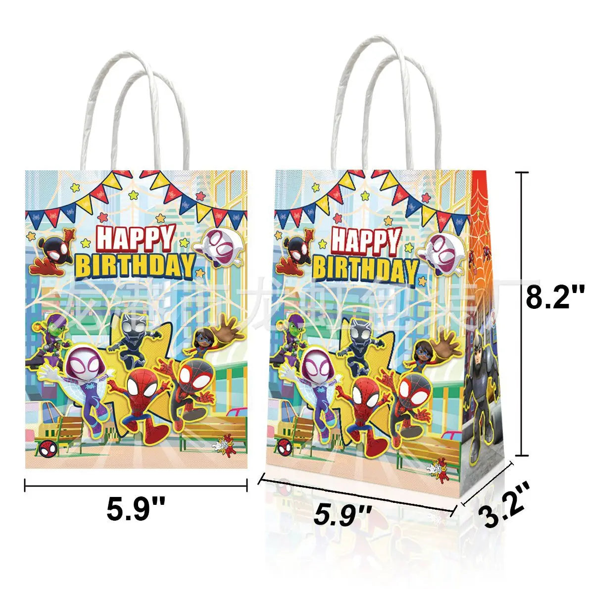 Sac Cadeau Kraft Spider-Man Team - Anniversaire