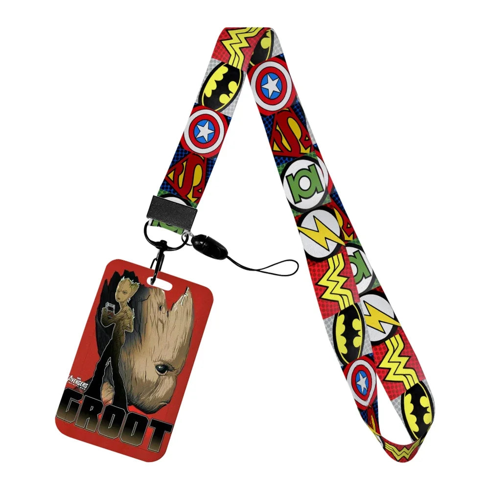 Porte-Badge Groot - Portrait Duo