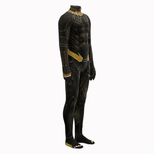 Déguisement Black Panther - Combinaison Noire et Or (Homme)