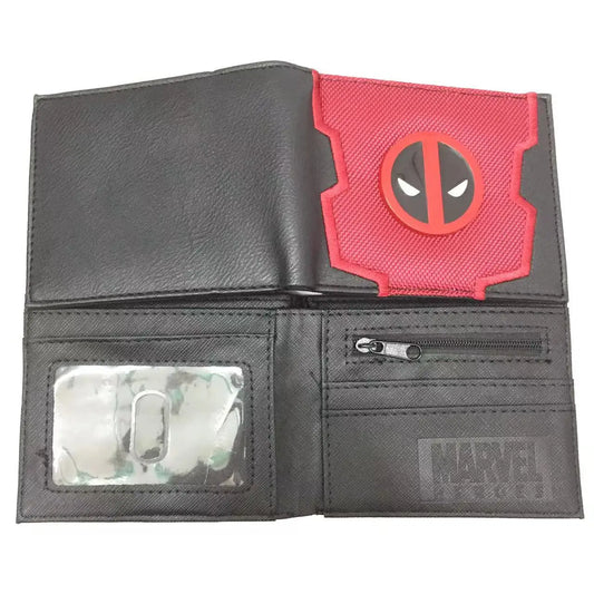 Porte-Monnaie Avengers Deadpool - Patch Texturé Rouge