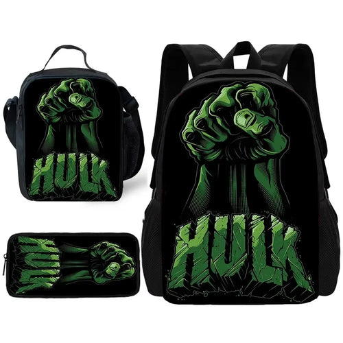 Ensemble Sac a Dos Hulk - Poing Vectoriel Texte HULK
