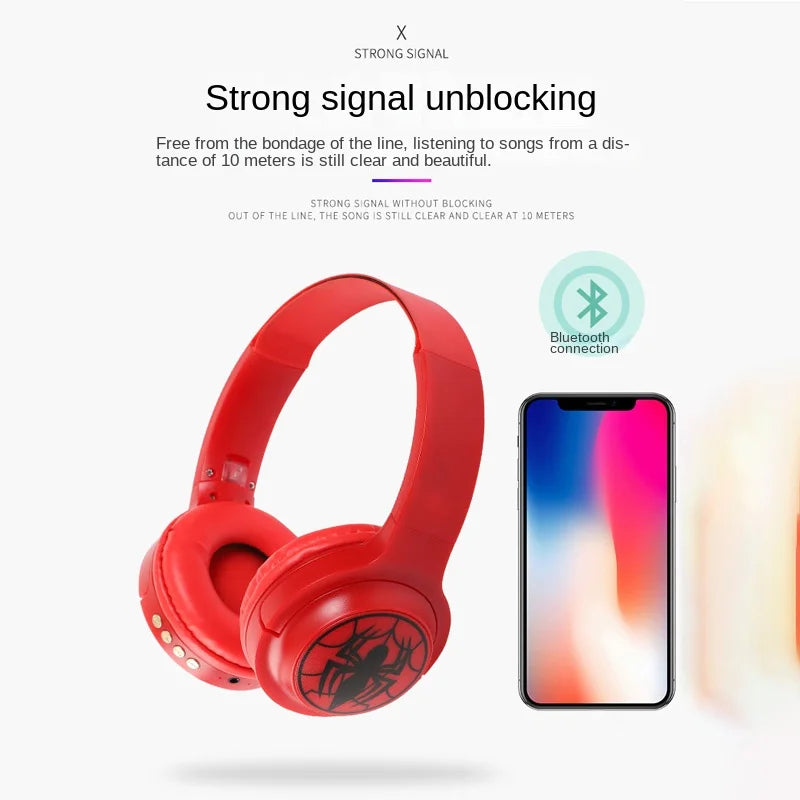 Casque Bluetooth Avengers Iron Man - Noir