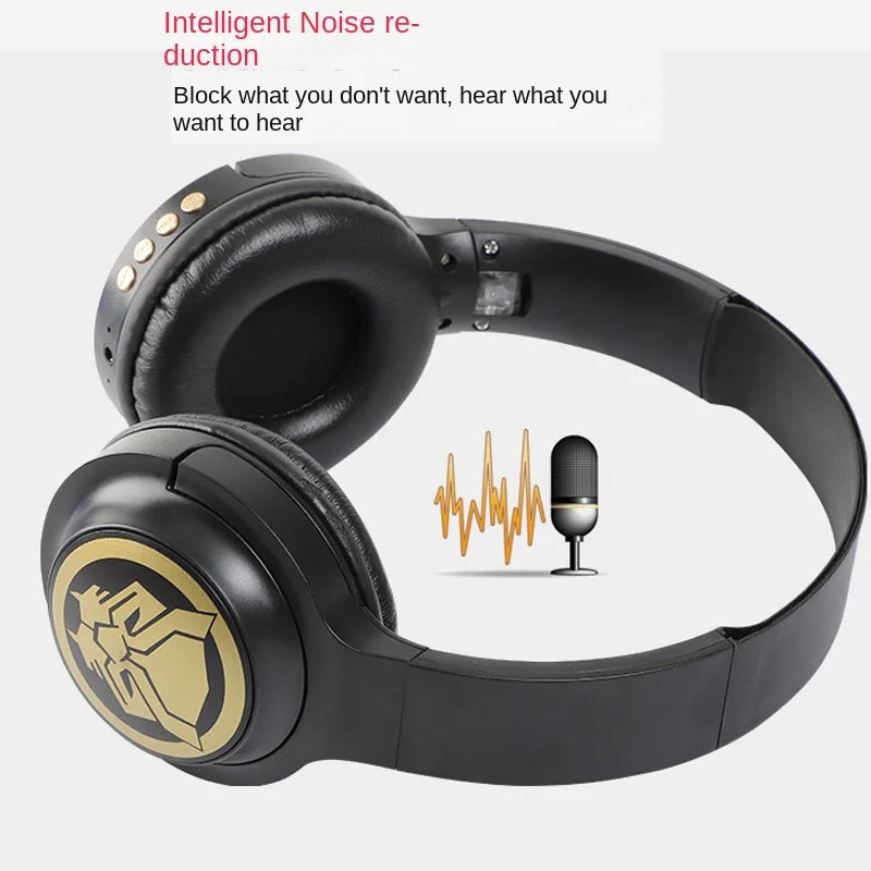 Casque Bluetooth Avengers Black Panther - Noir Doré