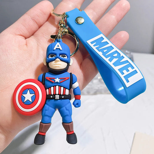 Porte-clés Captain America - Figurine Silicone