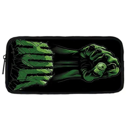 Trousse Hulk - Poing Vectoriel Style Néon Vert