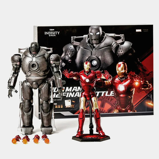 Figurine Iron Man vs Iron Monger - The Final Battle Infinity Saga