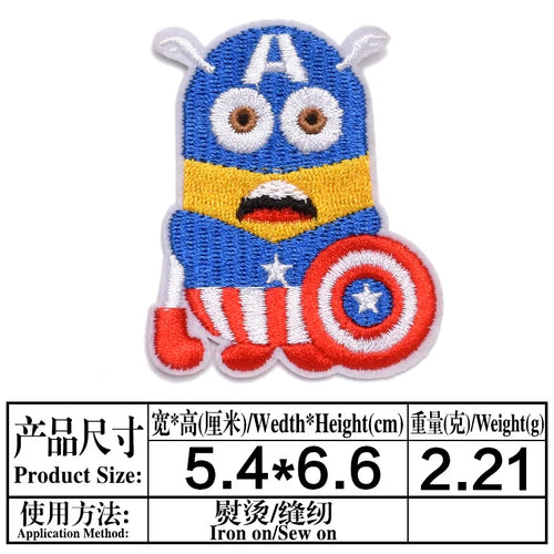 Patch Avengers Thor - Casque Cartoon Brodé