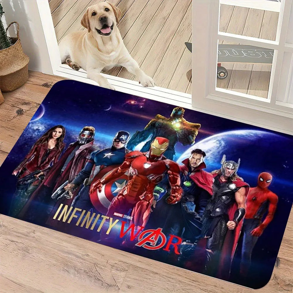 Tapis Marvel Avengers Infinity War - Design Explosion Multicolore