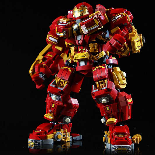 Set Building Blocks Iron Man Hulkbuster - 2000+ Pièces