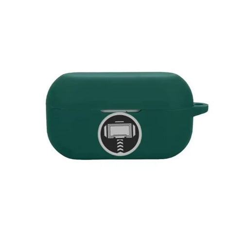 Coque Écouteurs Avengers Thor - Marteau Vert Foncé