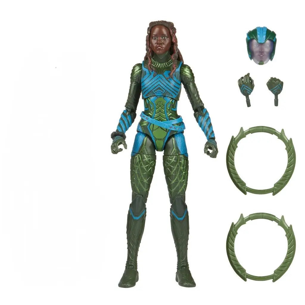 Figurine Avengers Nakia - Tenue Wakanda Verte Bleue