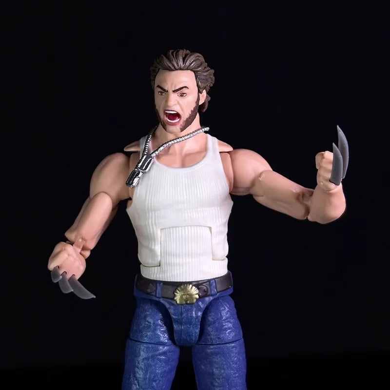 Figurine Hasbro Marvel Legends Wolverine - Débardeur Jean Griffes Sorties