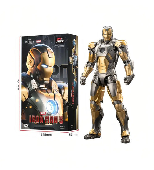 Figurine ZD Toys Iron Man MK20 Python - Tony Stark Action Figure
