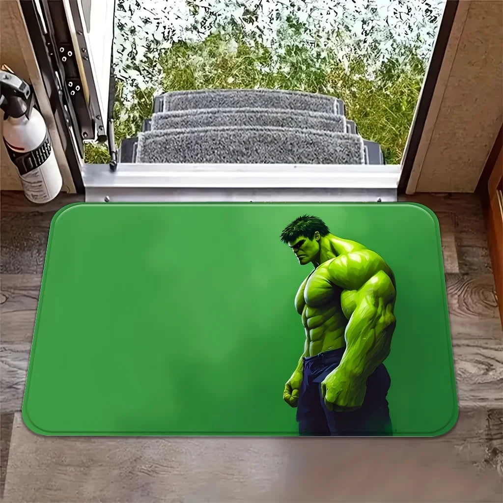 Tapis Avengers Iron Man - Armure Sombre Argentée
