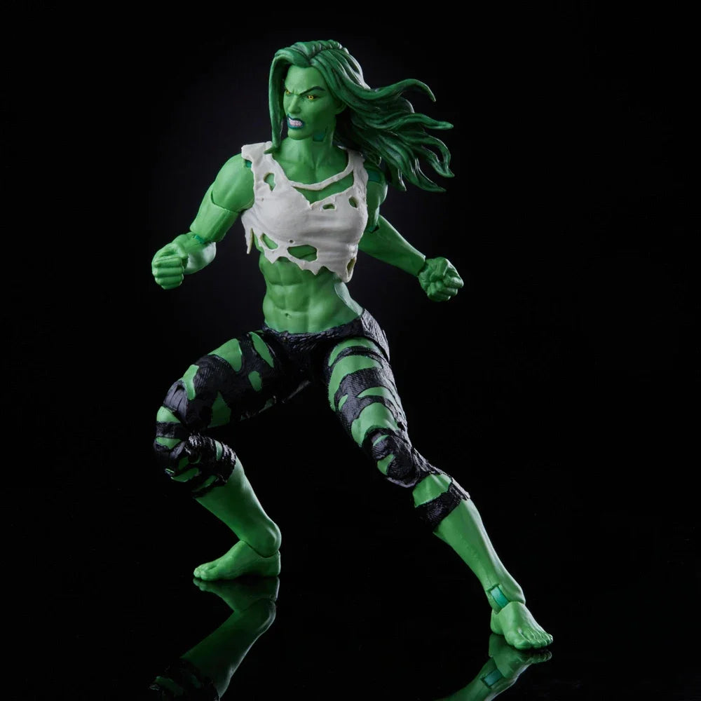 Figurine Articulée She-Hulk Marvel Legends - Double Tête 15cm
