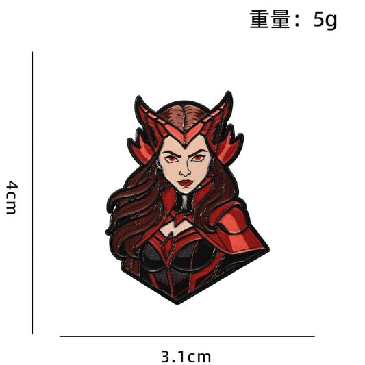 Badge Émail Avengers - Scarlet Witch