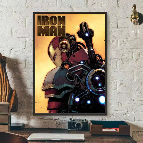 Sticker Iron Man - Portrait Studio