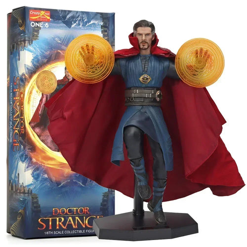 Figurine Avengers Docteur Strange - Cape Rouge 1/6