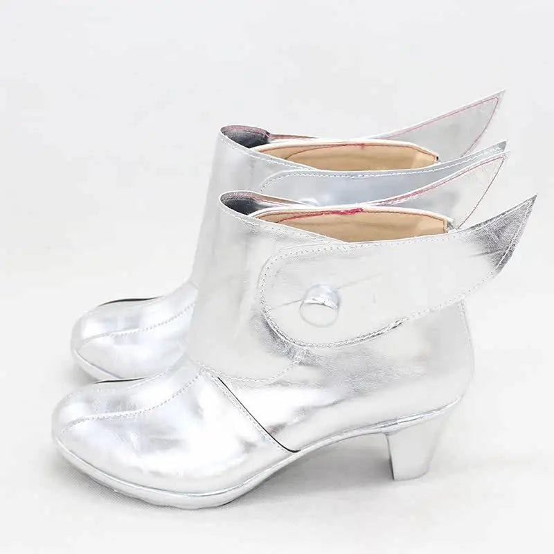 Bottes Cosplay Jane Foster Mighty Thor - Argentées