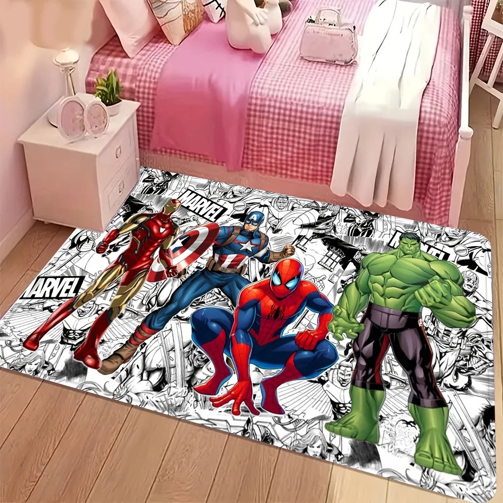 Tapis Avengers Iron Man - Vol au-Dessus de la Terre