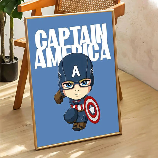 Sticker Captain America - Décoration Murale