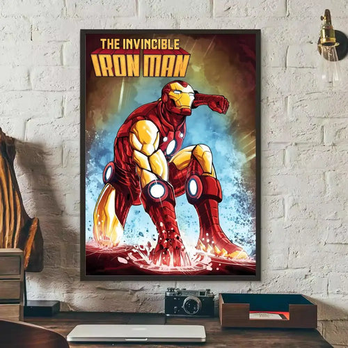 Sticker Iron Man - Vue Rapprochée