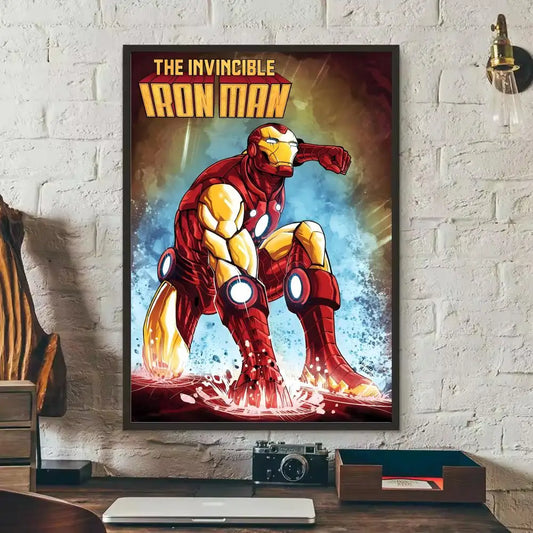Sticker Iron Man - Vue Rapprochée