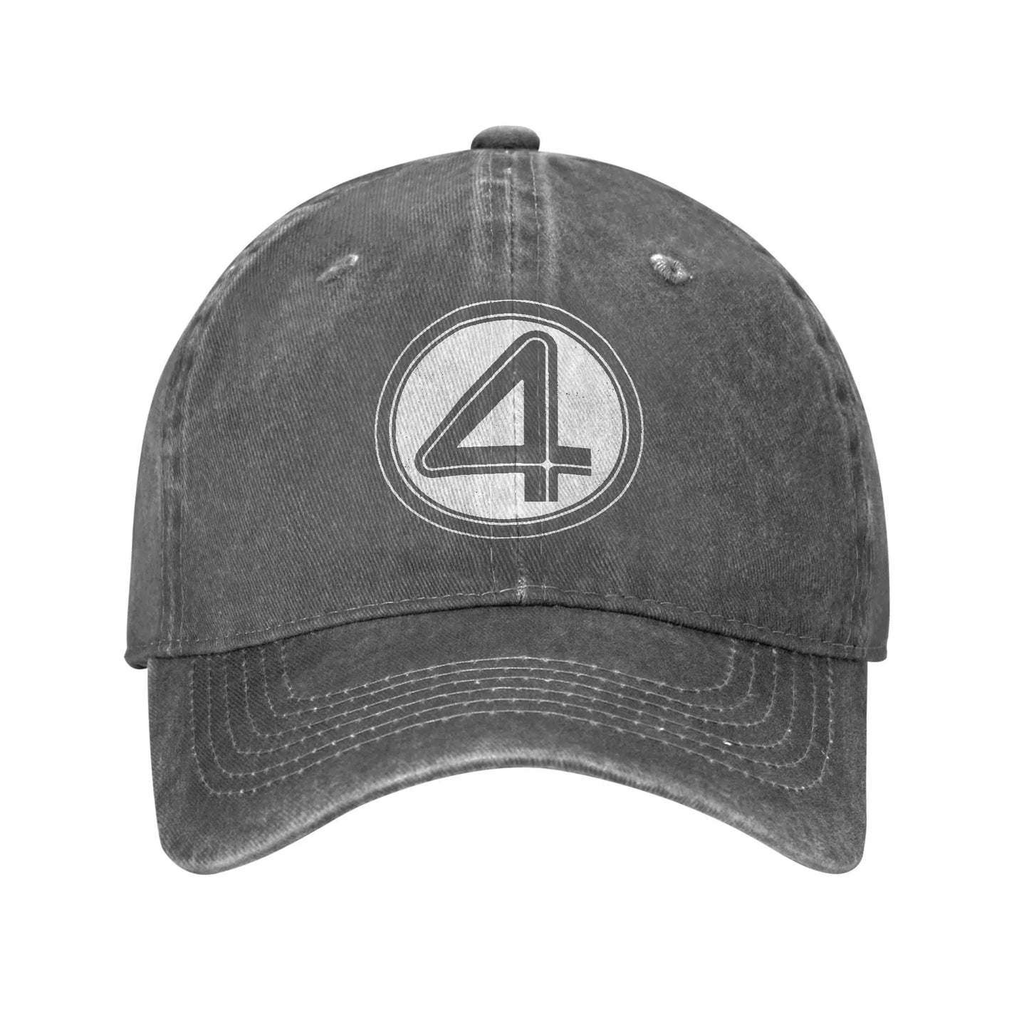 Casquette Fantastic Four - Denim Délavé Anthracite
