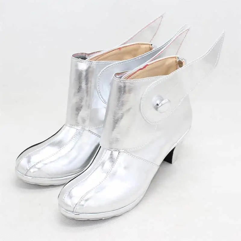 Bottes Cosplay Jane Foster Mighty Thor - Argentées