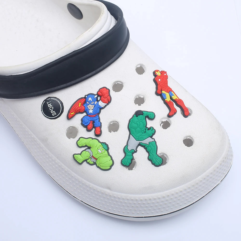 Charms Avengers Super-héros - Accessoires Chaussures 30 Pièces