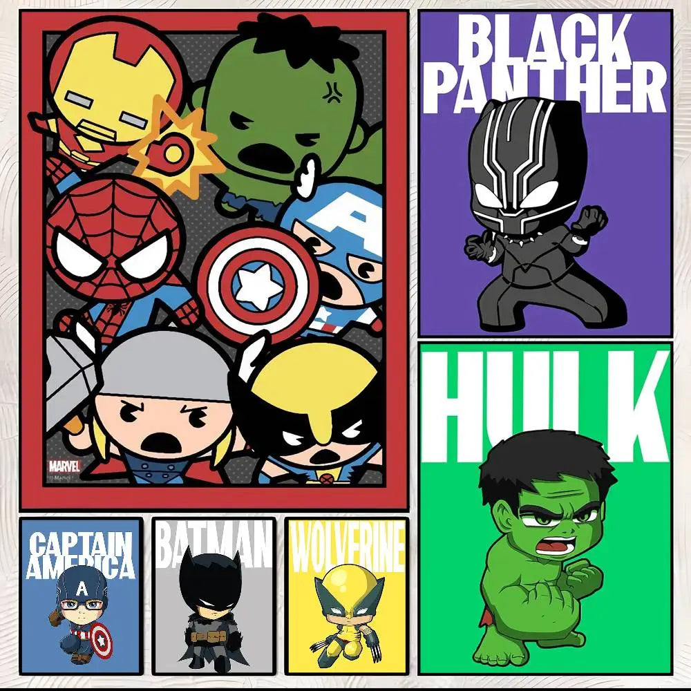 Sticker Avengers Groupe - Décoration Murale