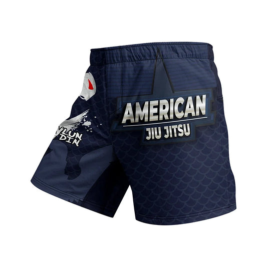 Short Jiu-Jitsu Captain America - Bouclier et Aigle