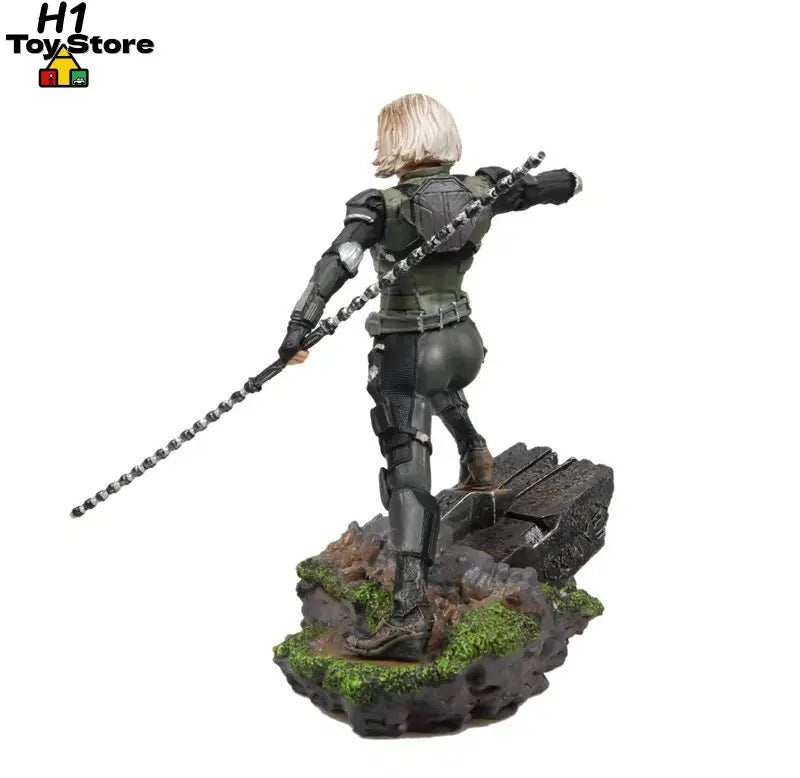 Statue Avengers Black Widow - Scène 1/10 Boîte Collector