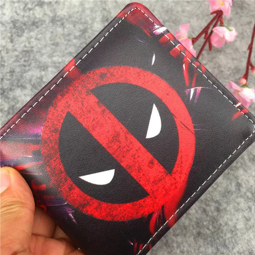 Portefeuille Bandai Deadpool - Logo Interdit Rouge Noir