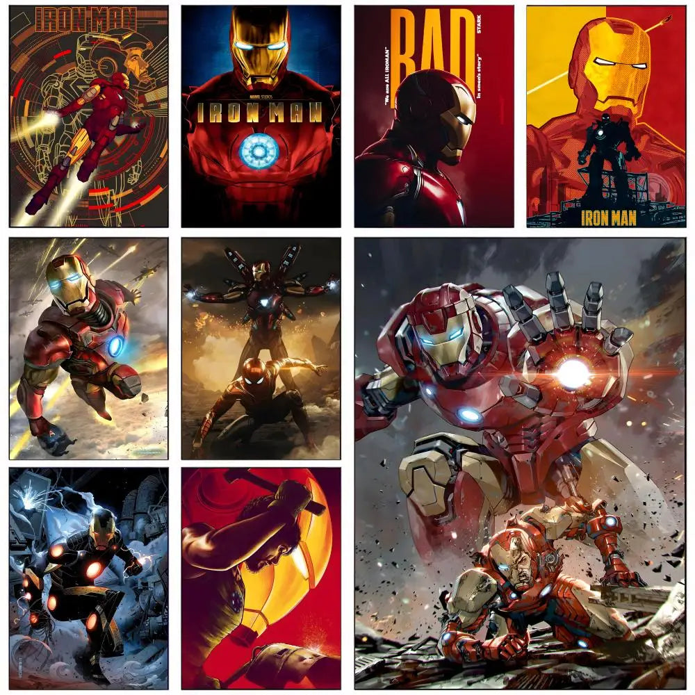 Sticker Iron Man - Prêt au Combat