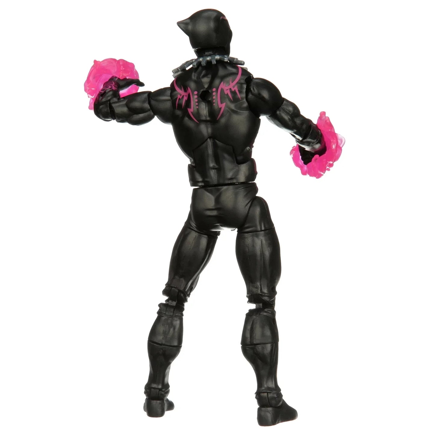 Figurine Marvel Legends Black Panther - Costume Vibranium Effets Roses 15cm
