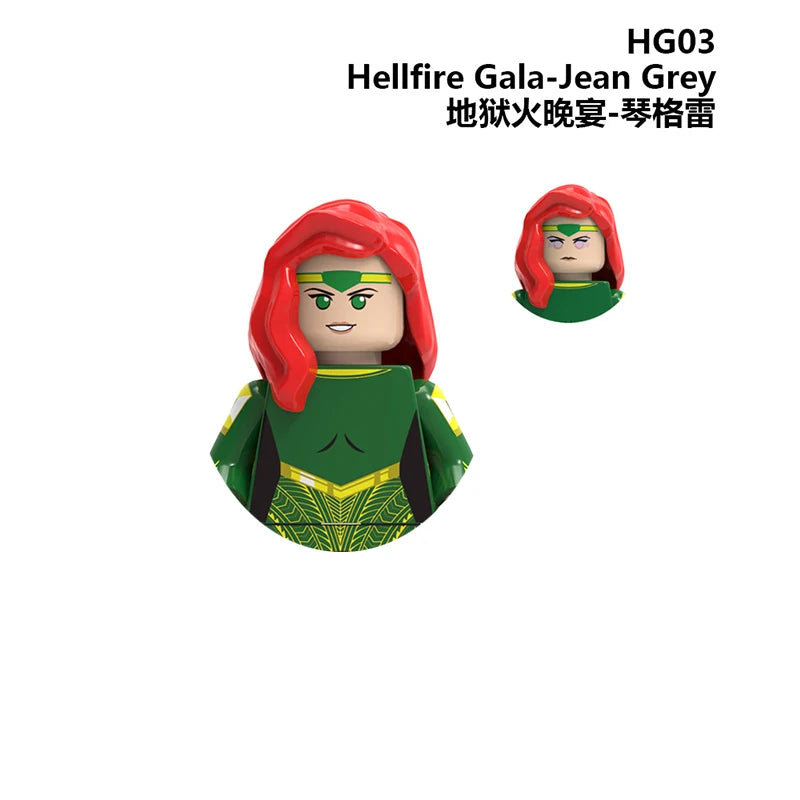 Figurine Jean Grey - Hellfire Gala Verte