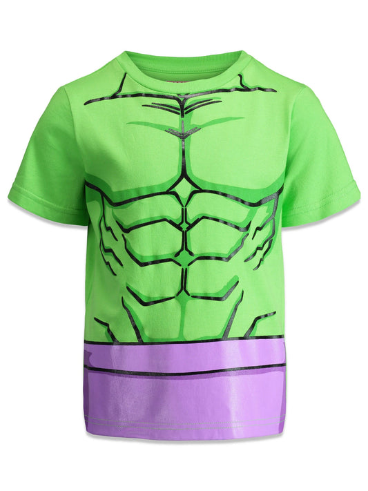 T-Shirt Enfant Avengers Hulk - Superhero Vert